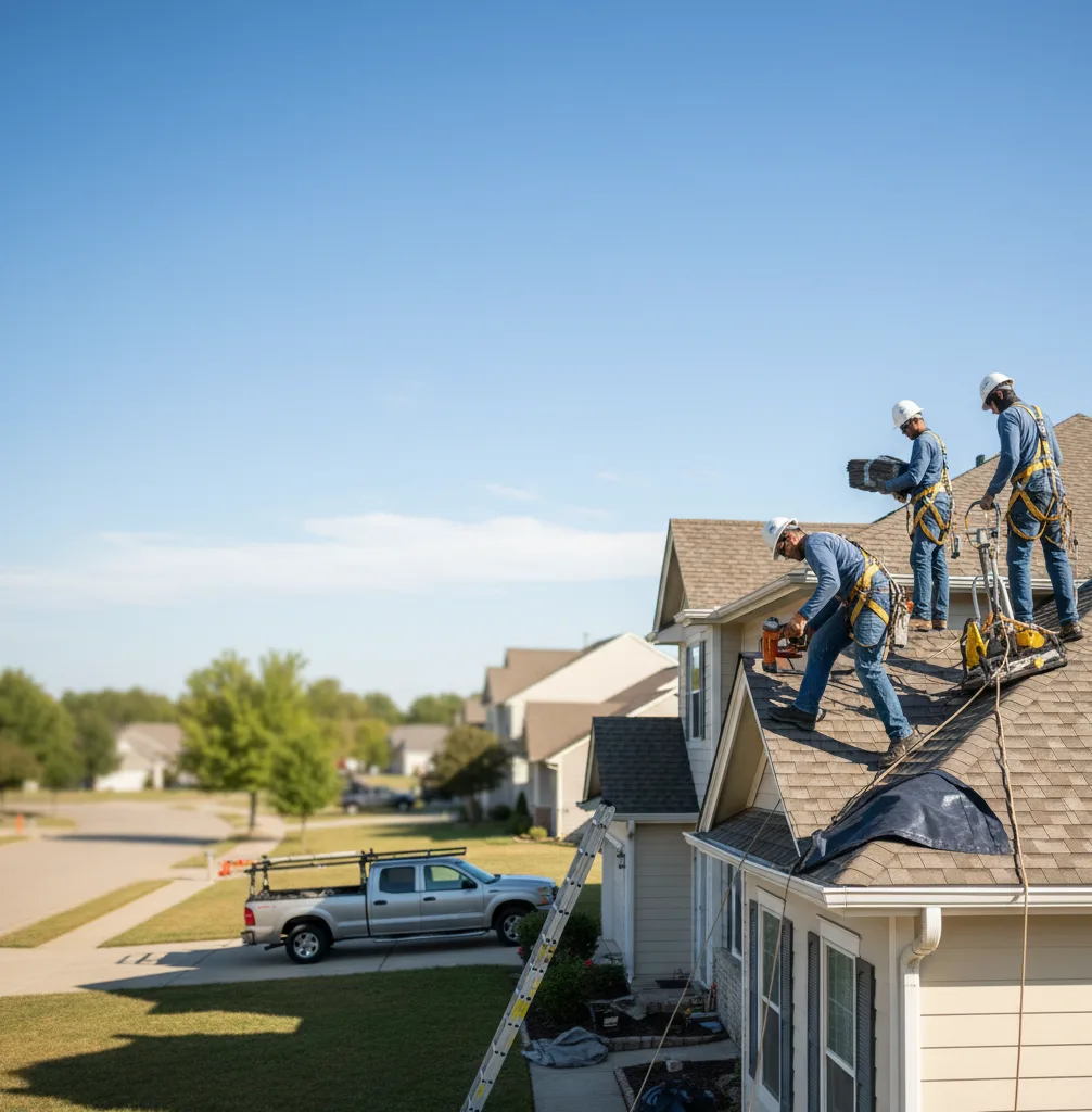 Emergency Roof Repair in Morristown, IN